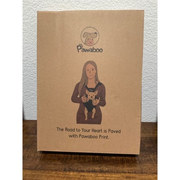 Pawaboo‎ Pet Carrier Backpack Front Facing Adjustable Dog Cat Travel Bag - Picture 4 of 6